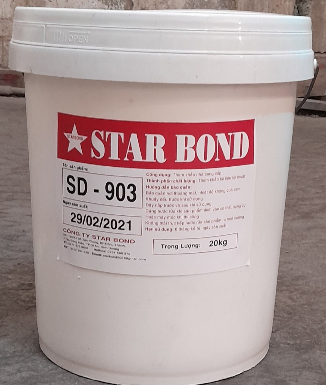 Keo dán thanh V, cuộn ống giấy - Keo Sữa Star Bond - Công Ty TNHH Star Bond